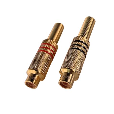 MX RCA FEMALE CONNECTOR IDEAL FOR AUDIO SUBWOOFER SPEAKER HOME THEATER ...