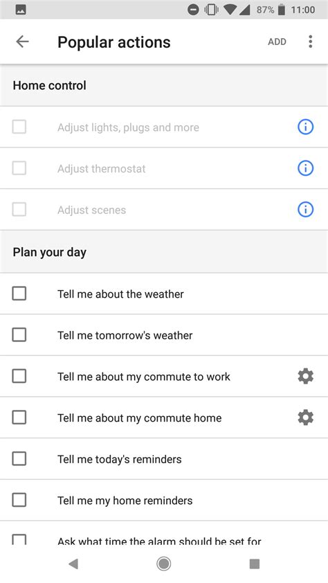 Image result for Google Assistant Routine