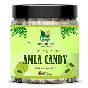 Sunshine Nuts Sweet Amla Candy Indian Goosberries For hair Growth ...