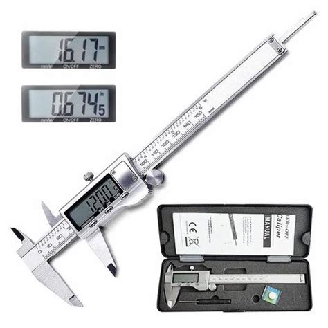 Physics School Lab Vernier Caliper - Digital Vernier Caliper ...