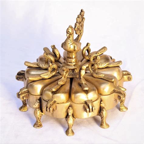 Brass Kumkum Holder for Your Home Decor – Craftview
