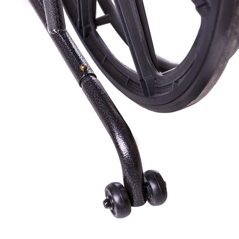 Wheelchair Reclining Back Heavy Duty Bariatric Desk Arm Padded ...