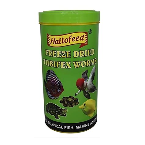 Food Hallo Feed Dried Tubifex Worms 12gm – cloningaquapets