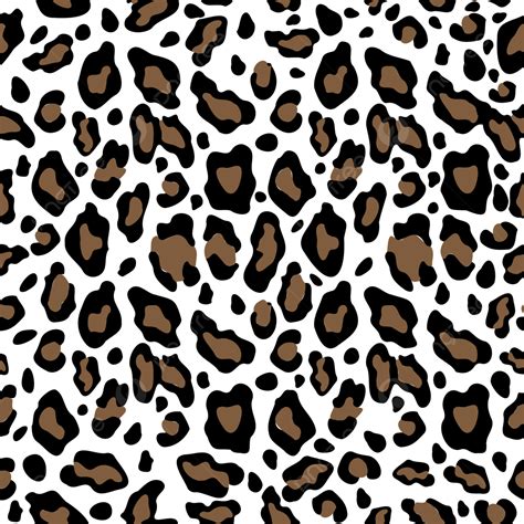 Leopard Print Pattern Vector Art PNG, Leopard Seamless Pattern Animal ...