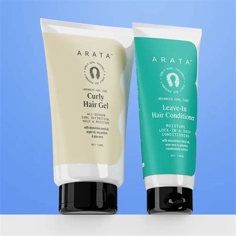 Advanced Curl Care Duo | Curly Hair Gel 150ml + Leave-In Conditioner 1 ...