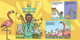 Die Dieretuin Veearts Begripslees / Begripstoets - Twinkl