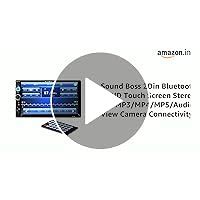 Sound FIRE 2Din Bluetooth Car Video Player 7'' HD Touch Screen Stereo ...