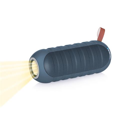 Blaupunkt BT10 Portable Wireless Bluetooth Speaker with LED Flashlight ...