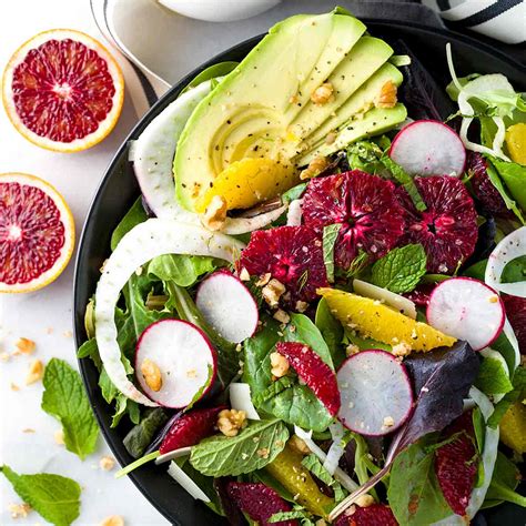 Healthy Fennel Salad with Blood Orange - Jessica Gavin