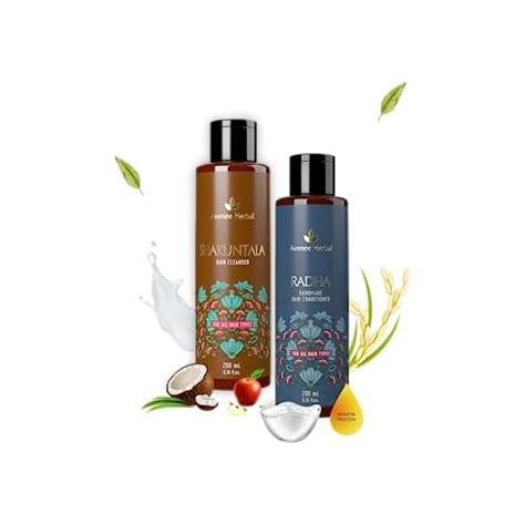 Buy Avimee Shakuntala Hair Cleanser (200ml) + Radha Hair Conditioner ...
