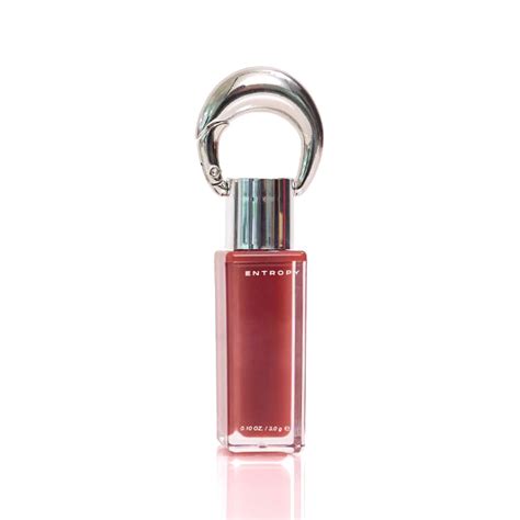 Amazon.com : ENTROPY Makeup 2-in-1 Charm Shiny Glowy Lip & Cheek Gloss Tint Keychain, High ...