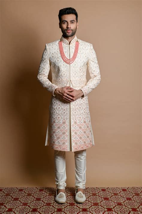 Buy Ethnic Wedding Sherwani for Men Online | Shreeman