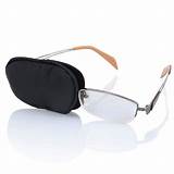 Silk Eye Patch Glasses One-Eyed Mask for Adult & Kids, Treat Lazy Eye ...
