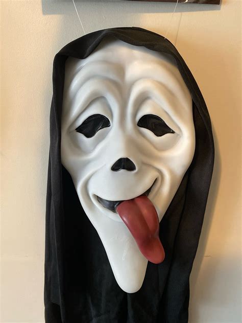 Scary Movie Ghostface Scream Ghost Face Wassup Mask - Etsy UK | Scary ...
