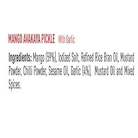 Priya Mango Avakaya Pickle with Garlic, 300g - Homemade Avakai Aam ...
