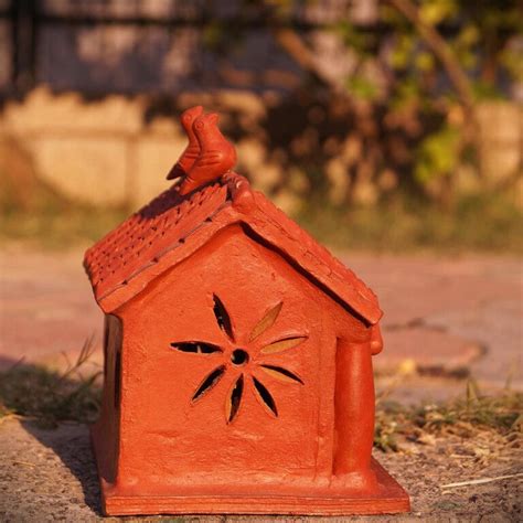 MP Terracotta Craft Birdhouse – Terracotta by Sachii
