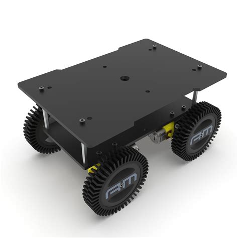 AM ROBOTICS ROVER4WD BASIC 1, DIY Robotic Chassis Kit, 4-Wheel Drive P ...