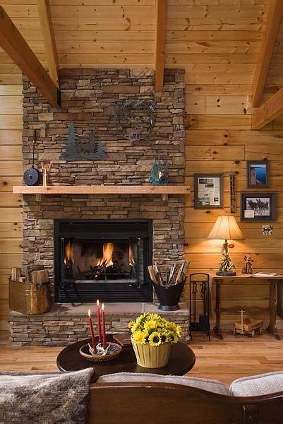 Country Style Log Home Is A Rustic Inspiration