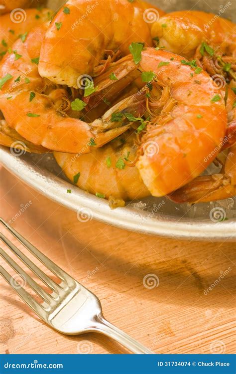 Cooked peel and eat shrimp stock photo. Image of healthy - 31734074