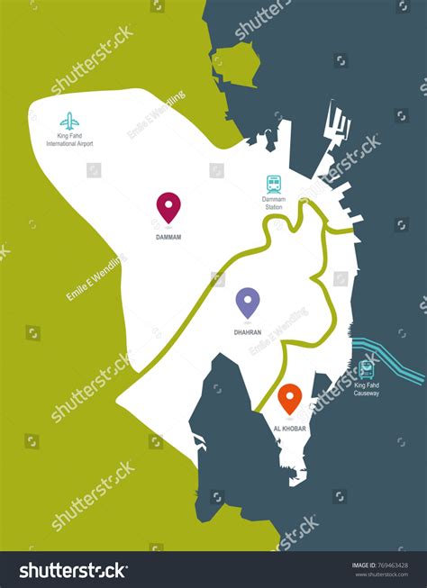 26 Al Khobar Map Images, Stock Photos & Vectors | Shutterstock