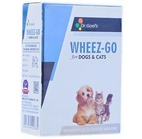 Buy Dr Goel's Wheez Go Respiratory care for Dogs and Cats (30ml) online ...