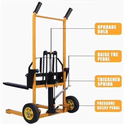 Aplsrhun Manual Forklift Material Stacker, Hand Truck Lifts India | Ubuy