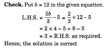 Solve the following equations : (a) 2y + 5/2 = 37/2 - CBSE Class 7 ...