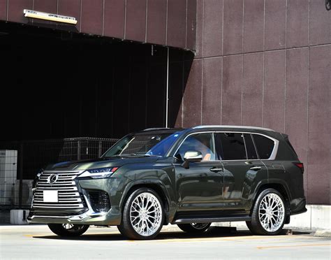 2023 Lexus LX 600 on 24-Inch ANRKY Wheels Is an Americana Ninja SUV in Japan - autoevolution