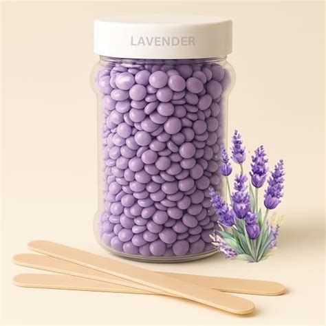 KIRUDI Lavender Hard Bean Wax 150g – Wax Beads for Women Hair Removal ...
