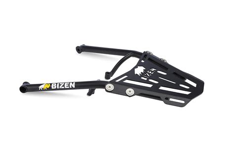 Bizen RE Scram 411 Premium Rear Rack/Luggage Carrier (fits Himalayan ...