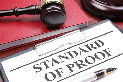 Standard Of Proof - Free of Charge Creative Commons Legal 6 image