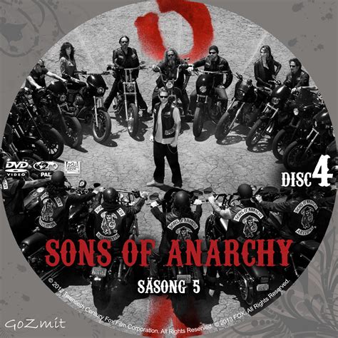Sons Of Anarchy Seizoen 5 Dvd Hoes