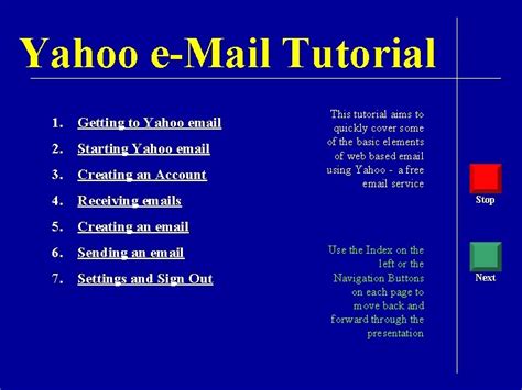 Yahoo! Email Tutorial 的图像结果