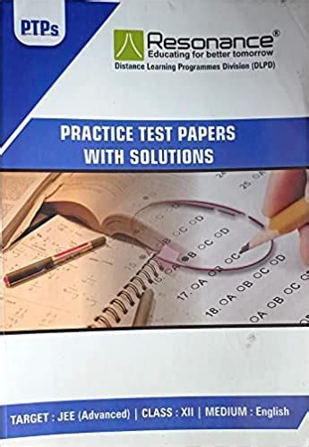 Buy KRISHANA BOOKS Resonance Practice Test Papers With Solutions Target ...