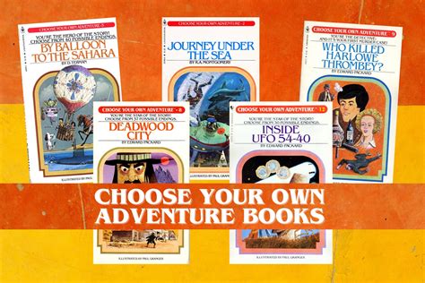 The History of the Choose Your Own Adventure Book Series - AshbyDodd