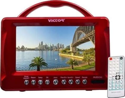 Sun sky shop VICTOR 7 inch Full HD Monitor (Portable Wide Screen Tv ...