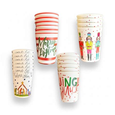 Holiday Reusable Party Cups – 4 Festive Designs | A Taste of Kentucky