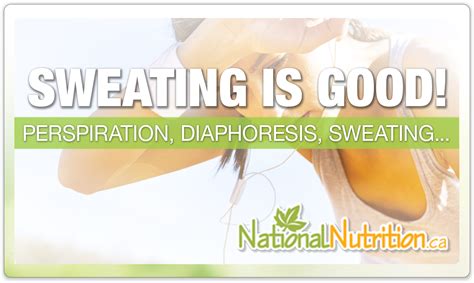 Health Benefits of Sweating | National Nutrition ArticleDiscover the ...