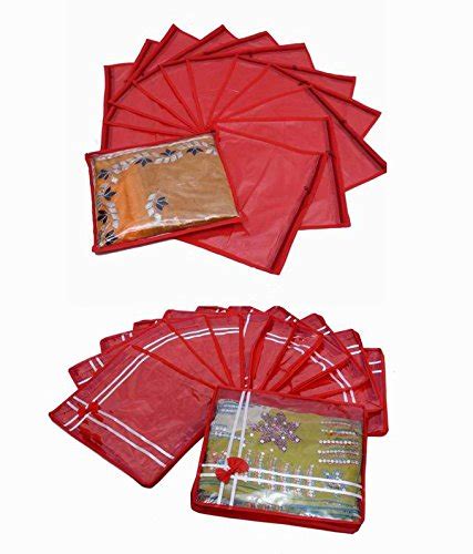 Kuber Industries™ Packing Saree Cover,Salwar Suit Cover,Garment Cover ...
