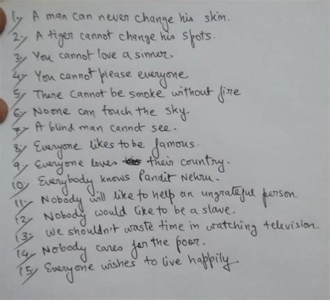 EXERCISE 43.Transform the following Interrogative Sentences Into ...