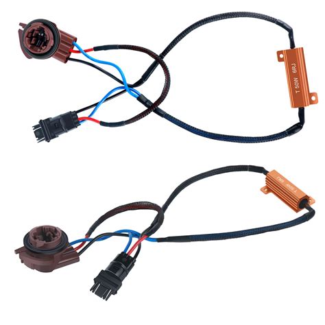 Buy Alla Lighting 3057 3457 3157 LED Resistors, 50W 6ohm, Upgraded ...