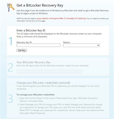Image result for BitLocker Recovery Key Incorrect