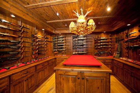 Basement Gun Room Ideas Inexpensive Gun Room Photos & Ideas | Houzz