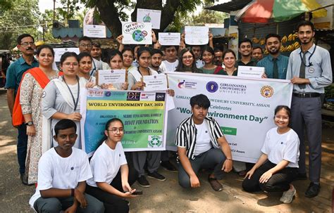 WORLD ENVIRONMENT DAY 2023 - Girijananda Chowdhury University