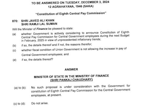 8th Pay Commission News: Proposal underway for another salary hike ...