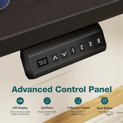 Smug Adjustable Height Standing Desk 55 Inch India | Ubuy