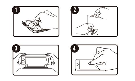 Using Guide Sticker for Screen Protector 的图像结果