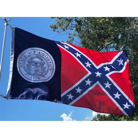 Old Georgia State Flag