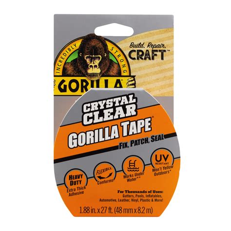Gorilla Tape - Extra Strong Tape in Black | Gorilla Glue