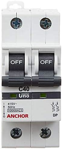 Anchor by Panasonic 98082 UNO Series 32 Ampere Dual Pole Change Over ...